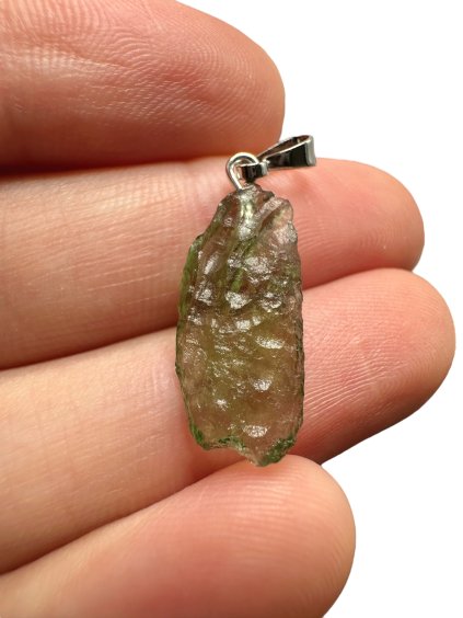 Moldavite pendant