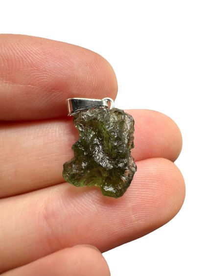 Moldavite pendant