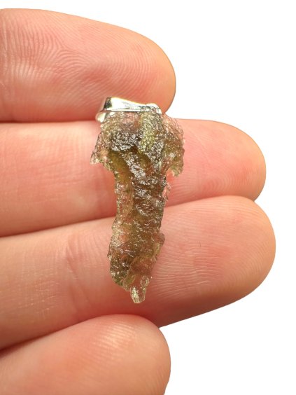 Vltavínový přívěsek 0,7g