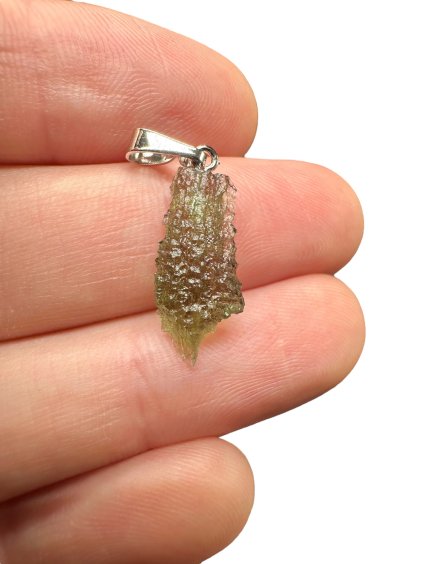 Moldavit Anhänger 0,6g