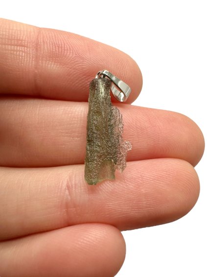 Vltavínový přívěsek 0,7g