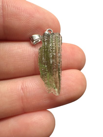 Vltavínový přívěsek 0,9g