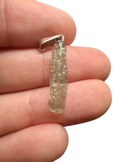 Moldavit Anhänger 0,4g