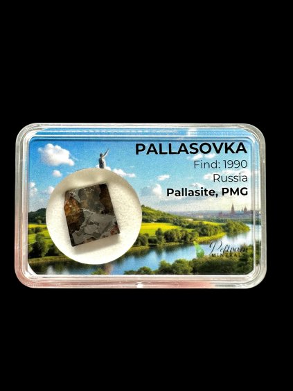 Meteorit Pallasit Pallasovka 2,8g – Rusko