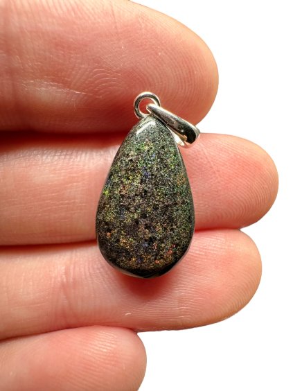 Silberanhänger aus australischem Opal