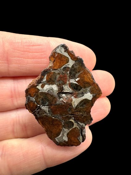 Meteorit Seymchan 17,6g / Endschnitt – Magadan, Russland