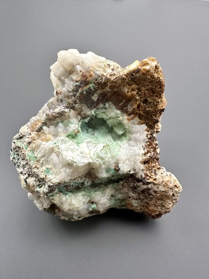 Malachite, azurite, quarz – Borovec u Stepanova, CZ