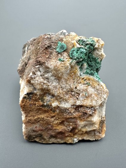 Malachit, Azurit, Quartz – Borovec u Stepanova, CZ