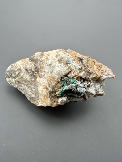 Malachit, Azurit, Quartz – Borovec u Stepanova, CZ