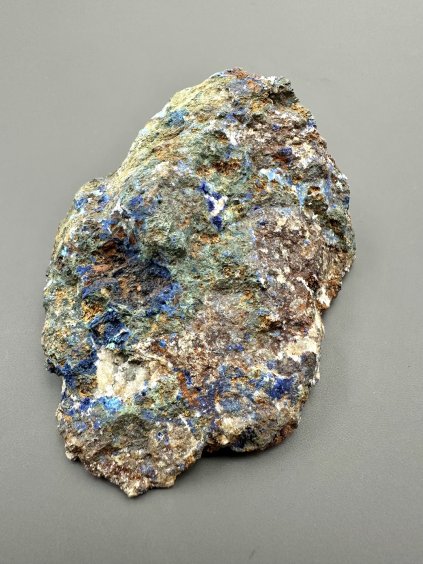 Malachite, azurite, quarz – Borovec u Stepanova, CZ