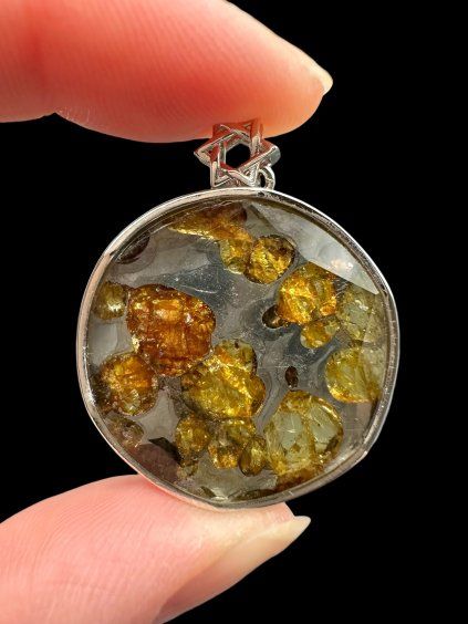 Sericho meteorite pendant