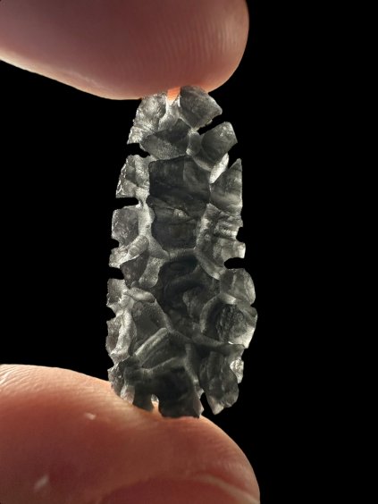 Karpatischer Obsidian 2,3g (Igel) – Slowakei