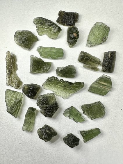 Moldavite shards – 32,6g