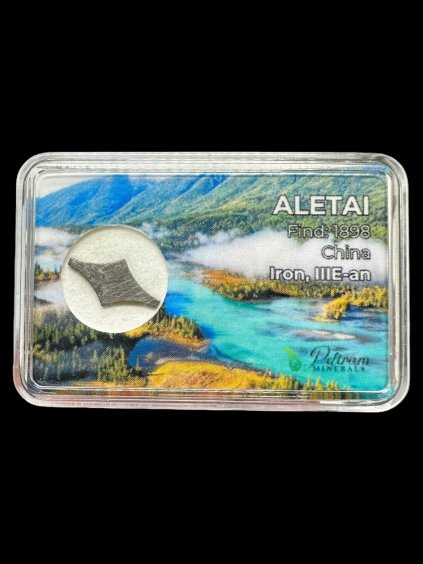 Meteorit Aletai 0,3g – Xinjiang, Čína