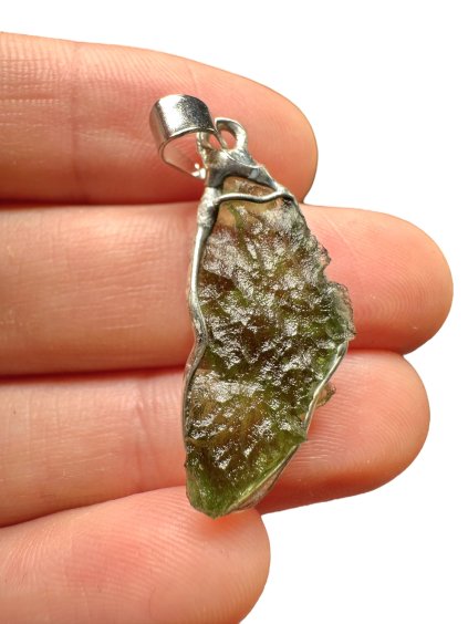 Moldavite pendant