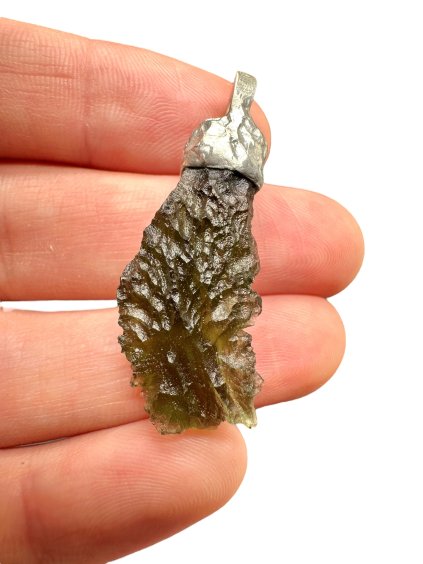 Moldavite pendant