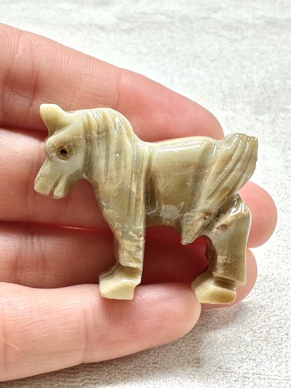 Animal made of soapstone – horse
