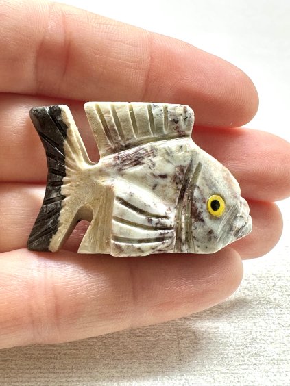 Animal made of soapstone – fish