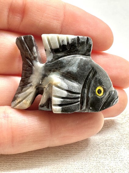 Animal made of soapstone – fish