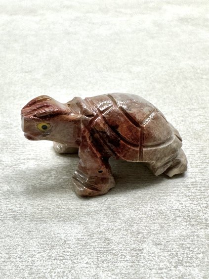 Tierchen aus Speckstein – Schildkröte