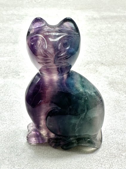 Fluoritová kočička