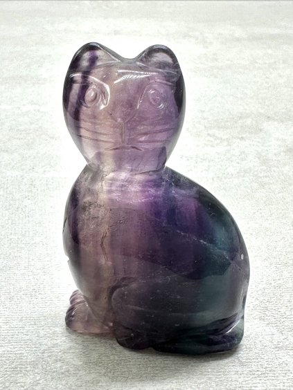 Fluorit Katze