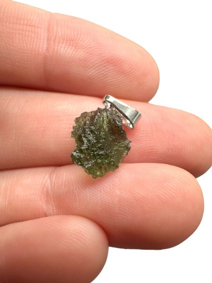 Vltavínový přívěsek 0,7g