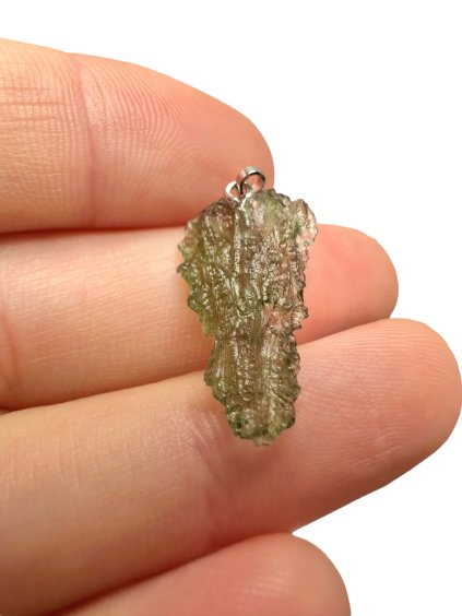 Vltavínový přívěsek 1g