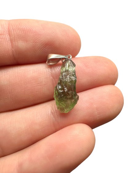 Moldavit Anhänger 0,6g