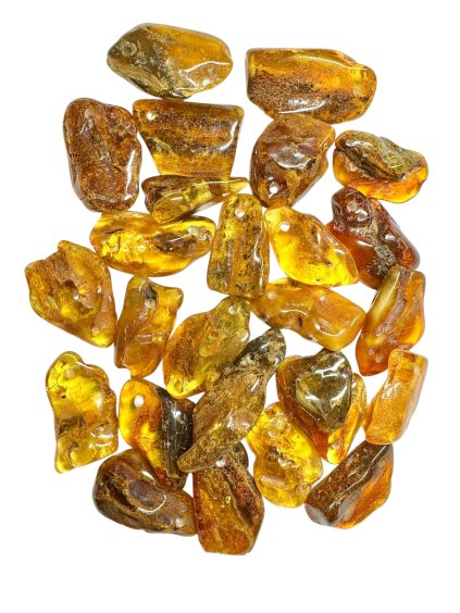 Jantar s vyvrtanou dírou (leštěný) – Litva – 255g