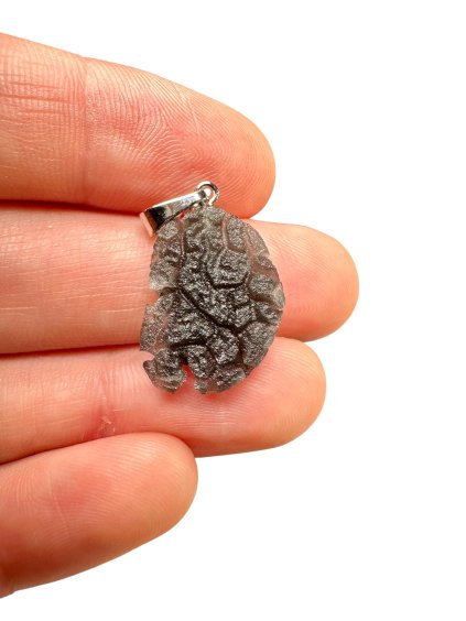 Pendant made from carpathian obsidian 1,5g