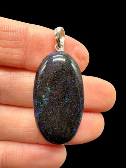 Silberanhänger aus australischem Opal