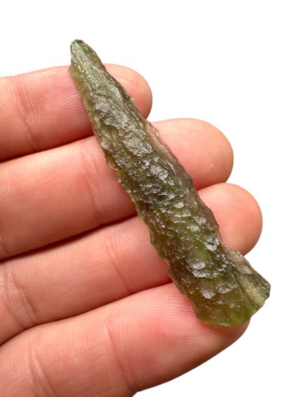Moldavit – Chlum nad Malsi – 3,6g / klingelnd