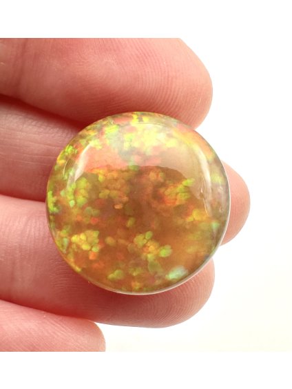 Edelopal – Cabochon – Welo, Äthiopien