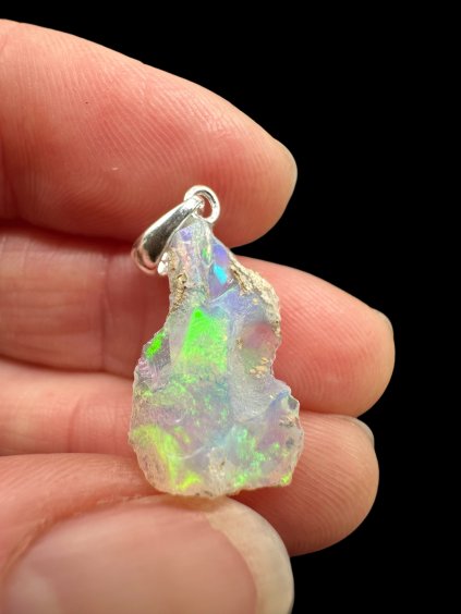 Silber Edelopal Anhänger