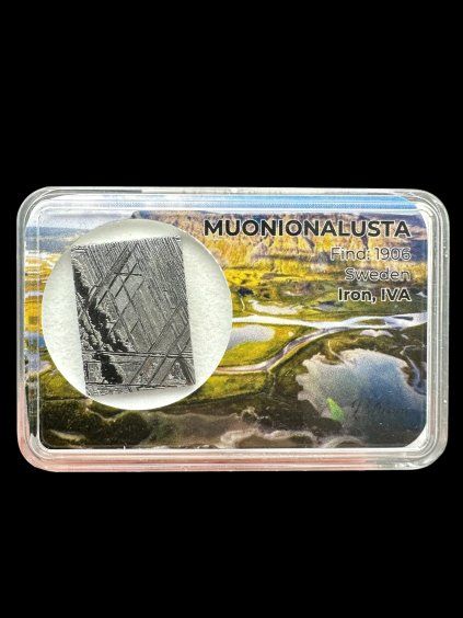 Meteorite Muonionalusta 3,7g – Extra quality – Norrbotten, Sweden