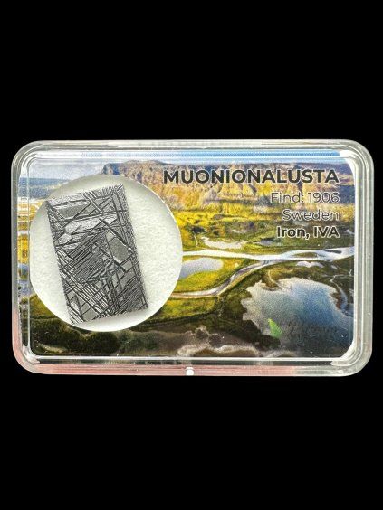 Meteorite Muonionalusta 3,4g – Extra quality – Norrbotten, Sweden
