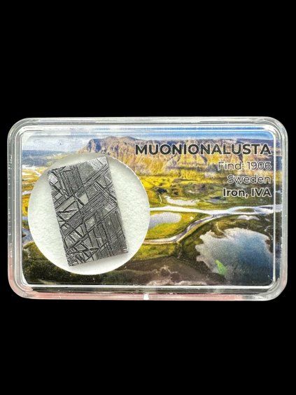 Meteorite Muonionalusta 3,4g – Extra quality – Norrbotten, Sweden