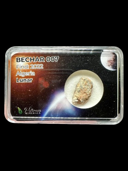 Lunární meteorit Bechar 007 – 0,8g – Alžírsko