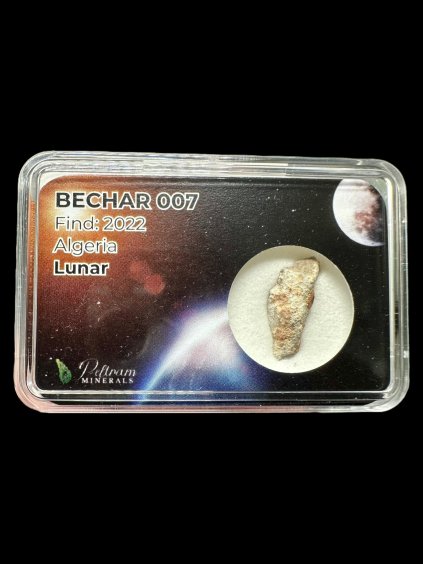 Lunární meteorit Bechar 007 – 0,5g – Alžírsko