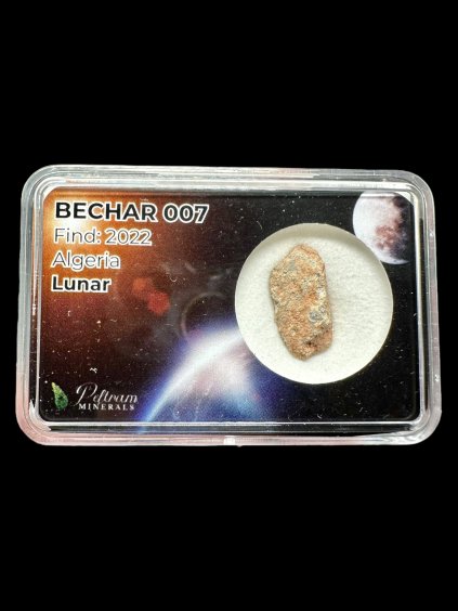 Lunární meteorit Bechar 007 – 0,9g – Alžírsko