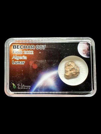 Lunární meteorit Bechar 007 – 0,8g – Alžírsko