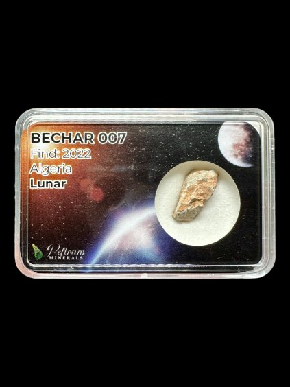 Lunární meteorit Bechar 007 – 0,8g – Alžírsko