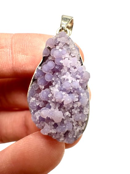 Traubenchalcedon Anhänger