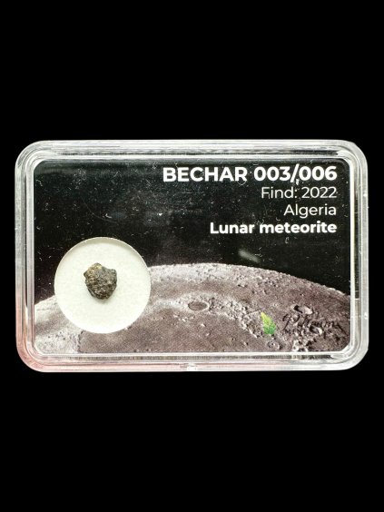 Mondmeteorit Bechar 003/006  – 0,1g – Algerien