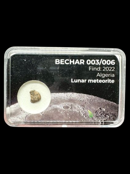 Mondmeteorit Bechar 003/006  – 0,1g – Algerien