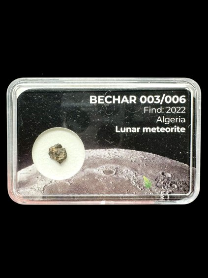 Mondmeteorit Bechar 003/006  – 0,1g – Algerien