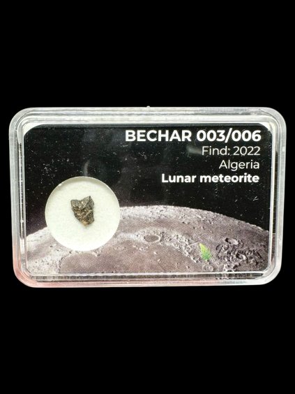 Mondmeteorit Bechar 003/006  – 0,1g – Algerien