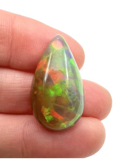 Edelopal – Cabochon – Welo, Äthiopien