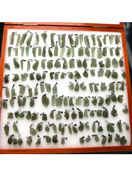 Vltavínové šperky – 155ks